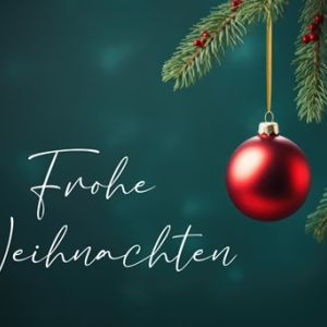 Frohe Weihnachten und einen guten Rutsch!